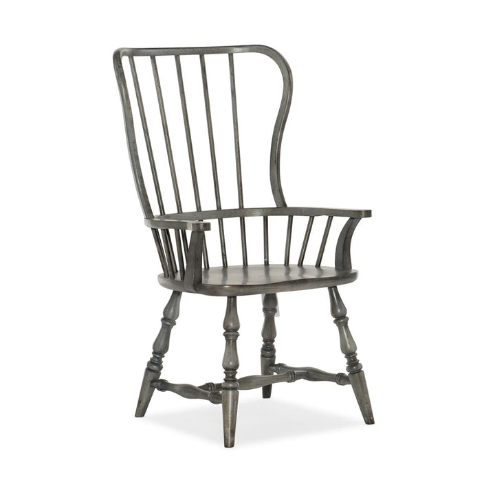Ciao Bella Spindle Back Arm Chair-Hooker-HOOKER-5805-75301-96-Dining Chairs-1-France and Son