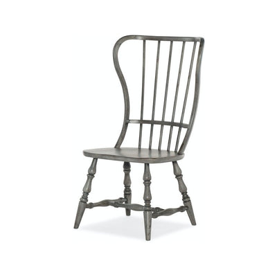 Ciao Bella Spindle Back Side Chair-Hooker-HOOKER-5805-75311-96-Dining Chairs-1-France and Son