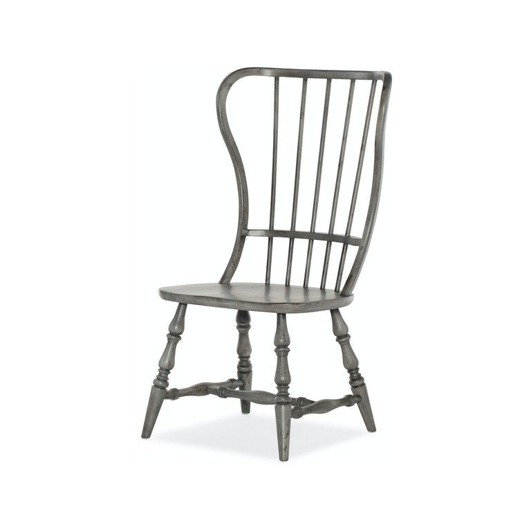 Ciao Bella Spindle Back Side Chair-Hooker-HOOKER-5805-75311-96-Dining Chairs-1-France and Son