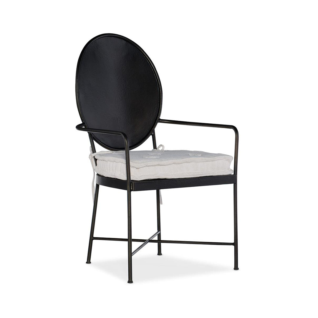 Ciao Bella Metal Arm Chair-Hooker-HOOKER-5805-75400-89-Dining Chairs-1-France and Son