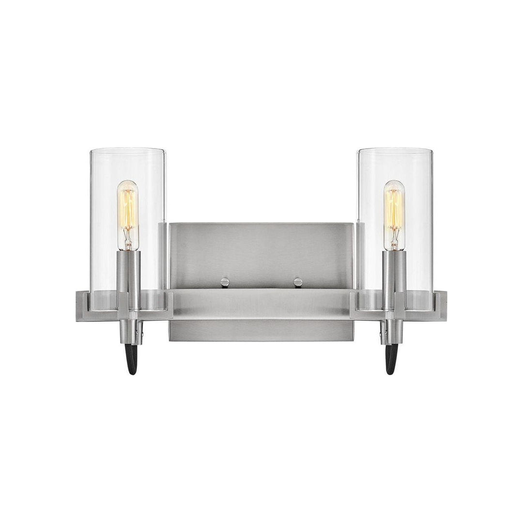 Ryden - Two Light Vanity-Hinkley Lighting-HINKLEY-58062BN-Bathroom VanityNickel-3-France and Son