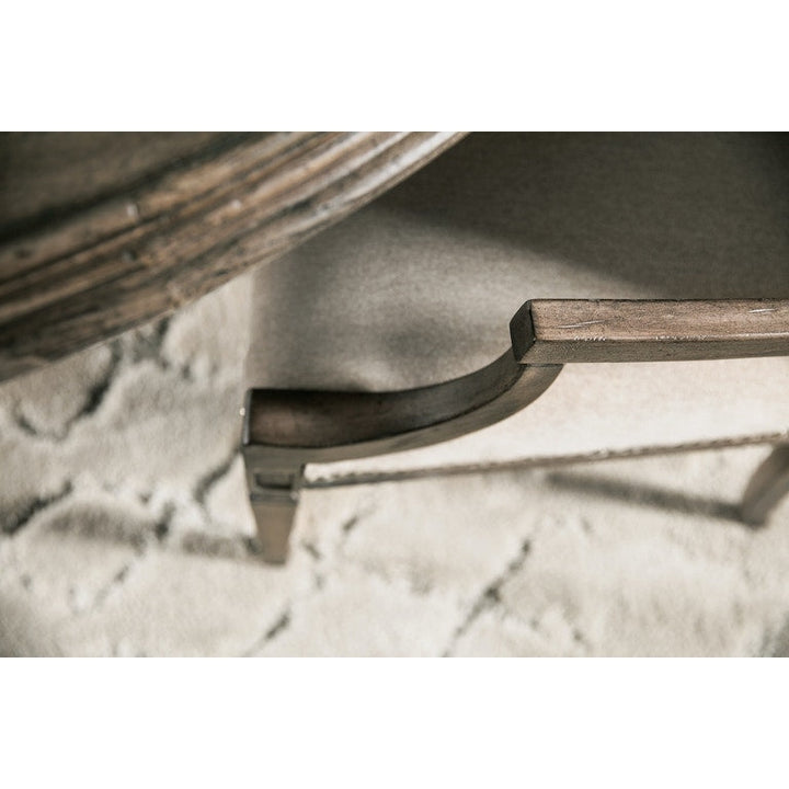 Woodlands Arched Upholstered Arm Chair-Hooker-HOOKER-5820-75402-84-Dining Chairs-5-France and Son