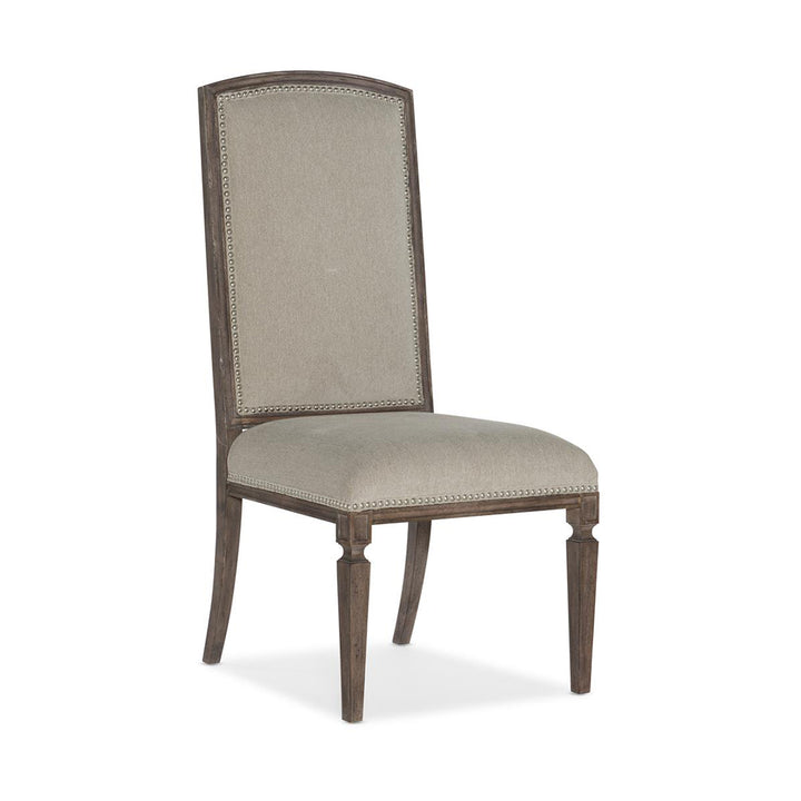 Woodlands Arched Upholstered Side Chair-Hooker-HOOKER-5820-75412-84-Dining Chairs-1-France and Son