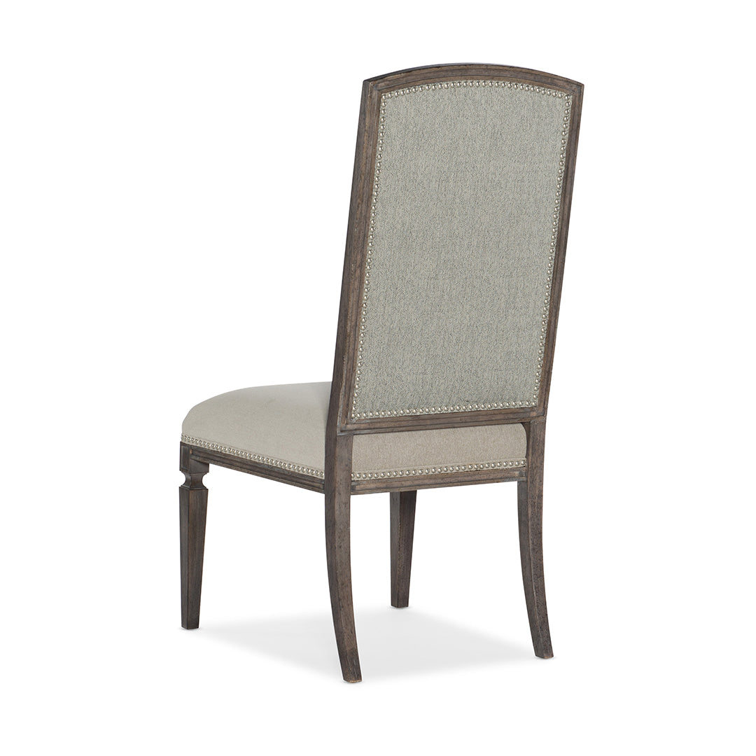 Woodlands Arched Upholstered Side Chair-Hooker-HOOKER-5820-75412-84-Dining Chairs-4-France and Son