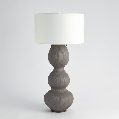 Torch Table Lamp-Global Views-GVSA-7.10528-Table LampsGrey-1-France and Son