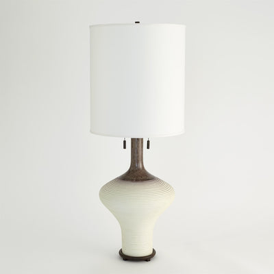 Ridge Bottle Lamp-Amethyst-Global Views-GVSA-1.10846-Table Lamps-1-France and Son