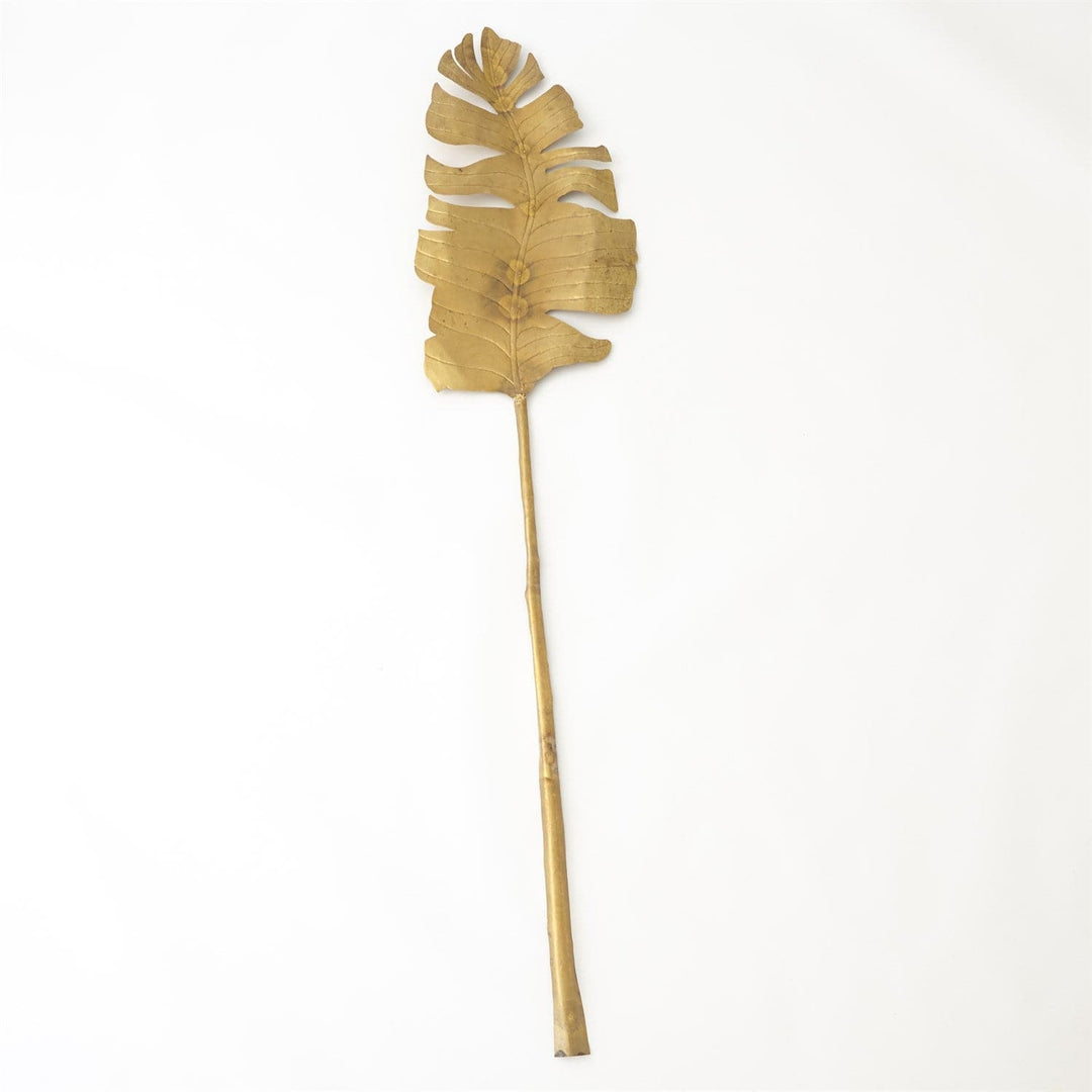 Brass Banana Leaf - Large-Global Views-GVSA-9.93629-Decorative Objects-1-France and Son