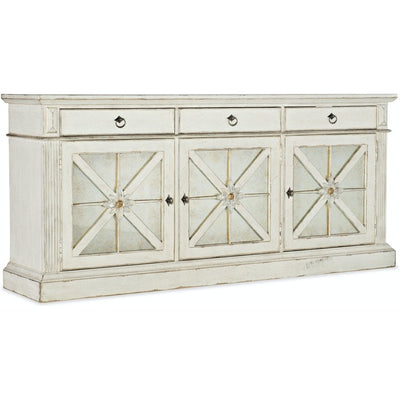 Premier Console Entertainment Blanc-Hooker-HOOKER-5865-55482-02-Media Storage / TV Stands-1-France and Son