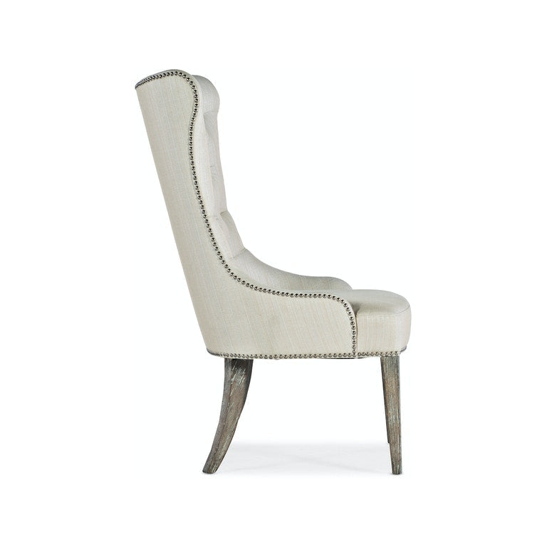 Sanctuary Hostesse Upholstered Chair-Hooker-HOOKER-5865-75415-80-Dining Chairs-5-France and Son