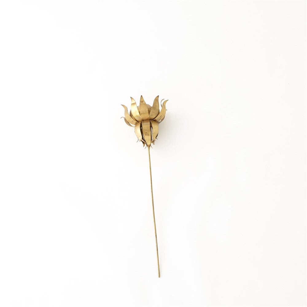 Brass Lotus Flower-Global Views-GVSA-9.93639-DecorSmall-2-France and Son