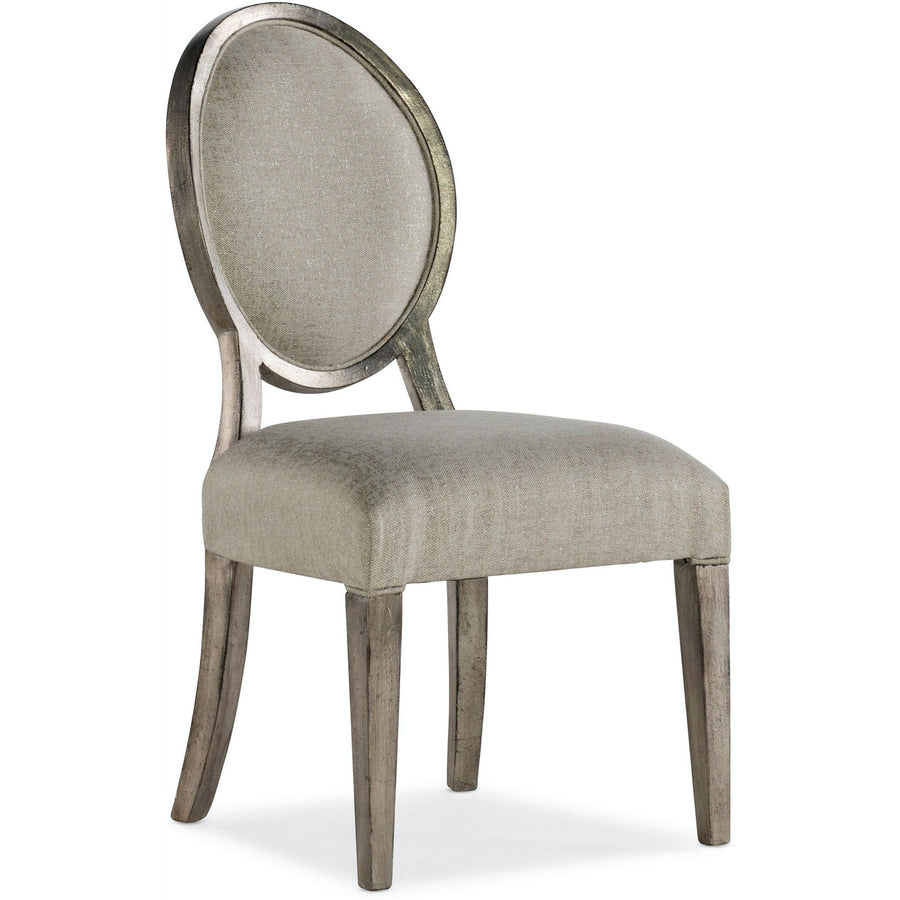 Sanctuary Romantique Oval Side Chair-Hooker-HOOKER-5875-75510-95-Dining Chairs-1-France and Son