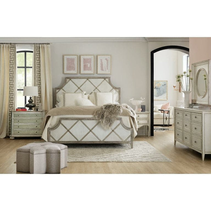 Diamont King Panel Bed-Hooker-HOOKER-5875-90360-95-BedsCalifornia King-4-France and Son