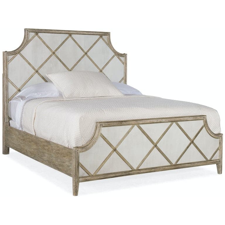 Diamont King Panel Bed-Hooker-HOOKER-5875-90360-95-BedsCalifornia King-1-France and Son