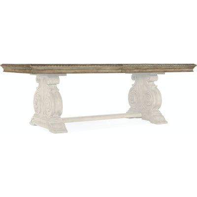 Castella Rectangle Dining Table w/2-20in Leaves-Hooker-HOOKER-5878-75207-80-Dining Tables-7-France and Son