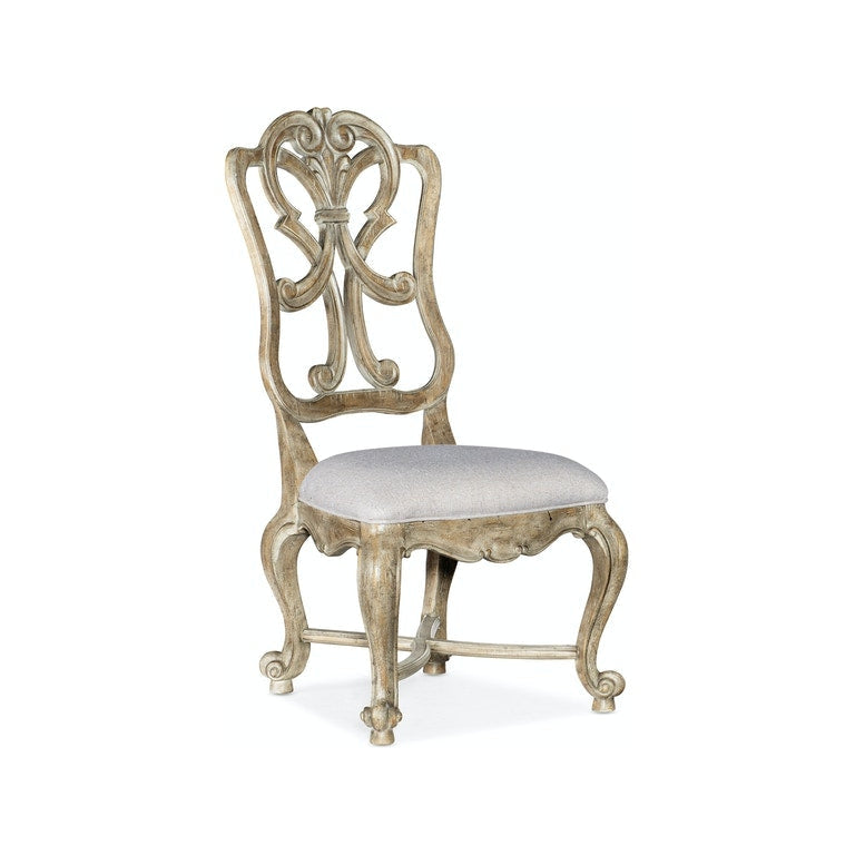 Castella Wood Back Side Chair-Hooker-HOOKER-5878-75411-80-Dining Chairs-1-France and Son