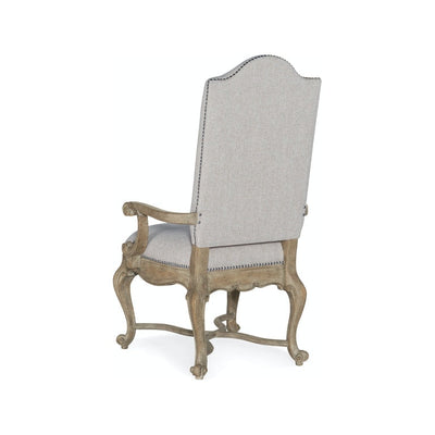 Castella Upholstered Arm Chair-Hooker-HOOKER-5878-75500-80-Dining Chairs-2-France and Son