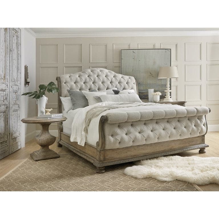 California King Tufted Bed-Hooker-HOOKER-5878-90560-80-Beds-2-France and Son