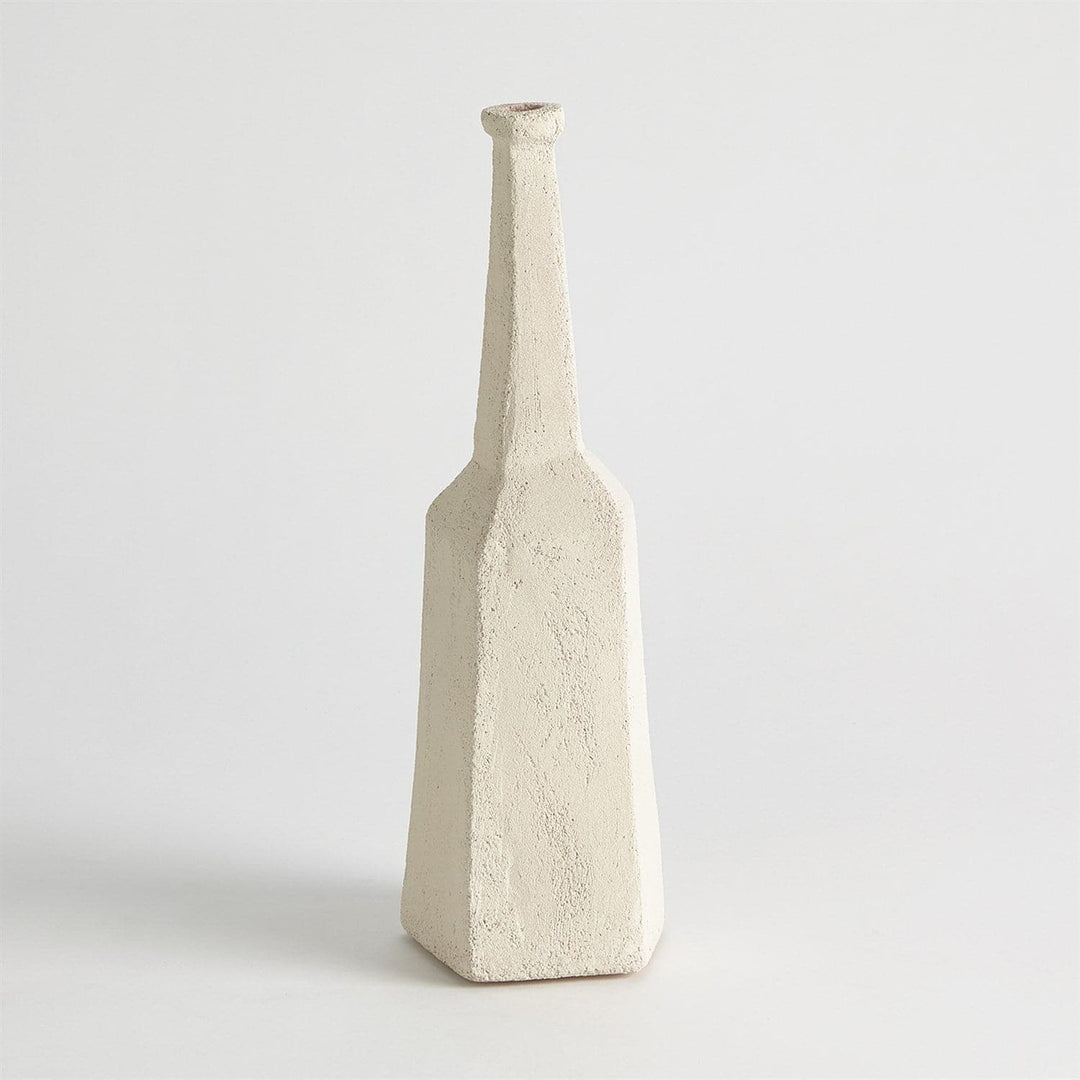 Sculpted Bottle-Global Views-GVSA-7.10513-Decorative ObjectsMedium-White-5-France and Son