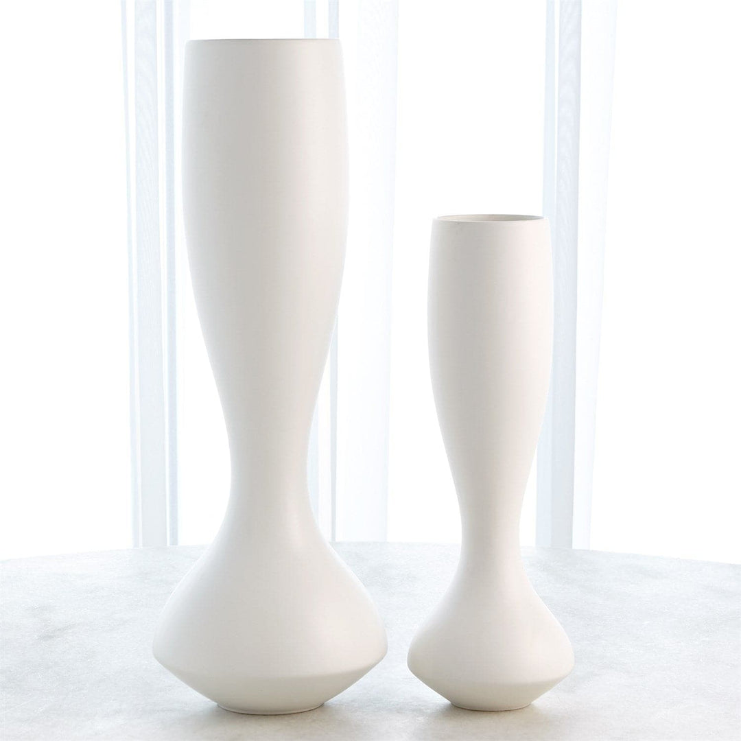 Bell Bottom Vase-Global Views-GVSA-1.10823-VasesLarge-Matte Black-3-France and Son