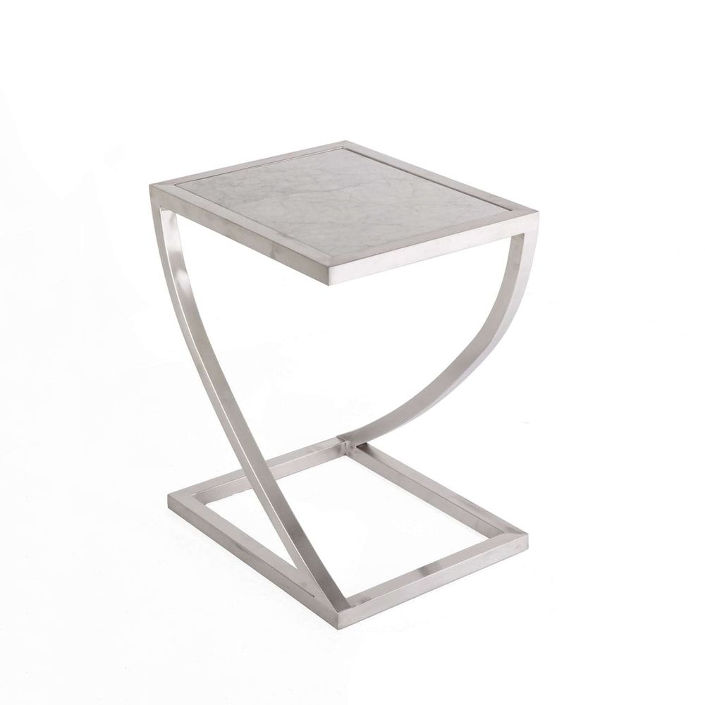 Modern Fairbanks Marble Side Table