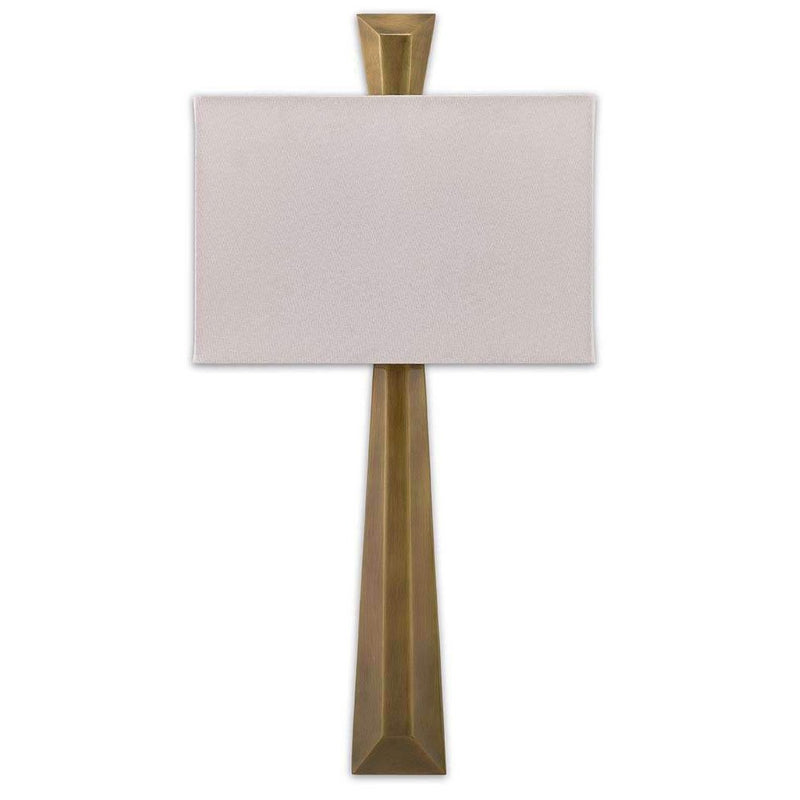 Arno Brass Wall Sconce-Currey-CURY-5900-0016-Wall LightingPolished Antique Brass-2-France and Son