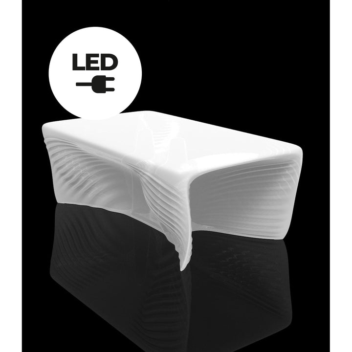 Biophilia Coffee Table with Light By Vondom-Vondom-VONDOM-59004W-Outdoor Coffee TablesLED White-3-France and Son