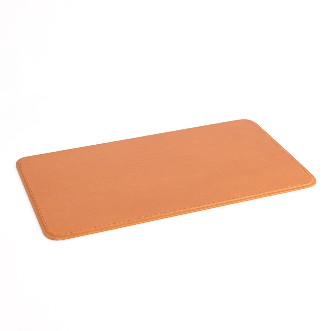 Radius Edge Leather Desk Collection-Global Views-GVSA-9.93743-DesksDesk Blotter-Orange-2-France and Son