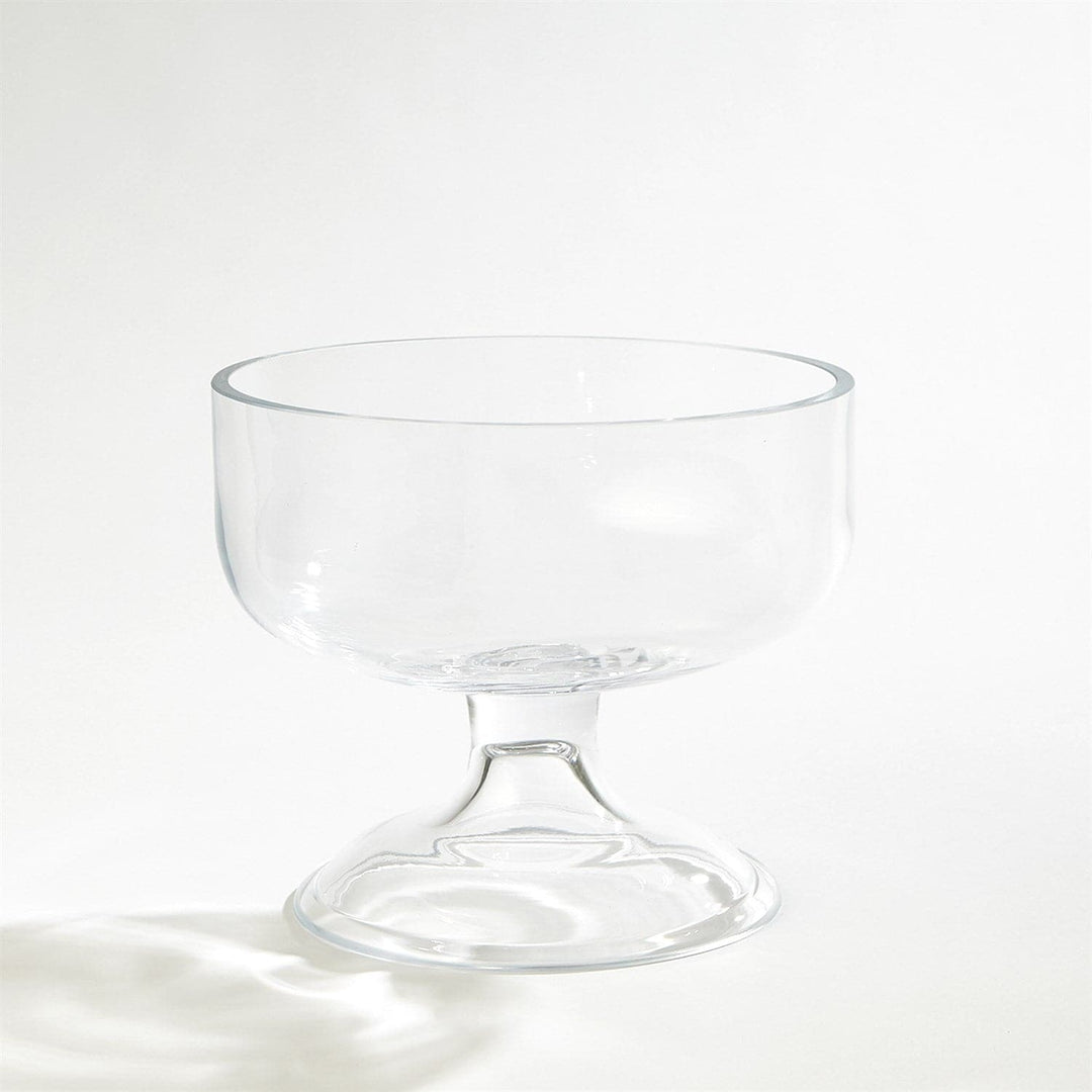 Glass Compote-Global Views-GVSA-6.60575-Decorative ObjectsGiant Glass Compote-4-France and Son