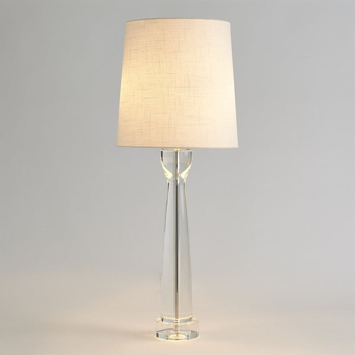 Modern Crystal Column Lamp-Global Views-GVSA-8.82982-Table Lamps-2-France and Son