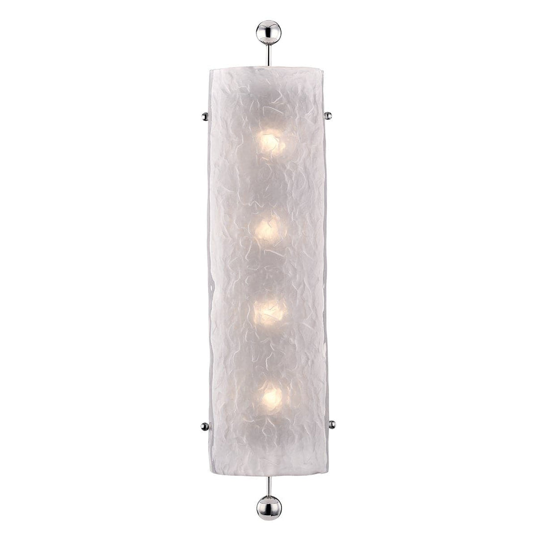 Broome Four Lamp Wall Sconce-Hudson Valley-HVL-2427-PN-Wall LightingPolished Nickel-2-France and Son