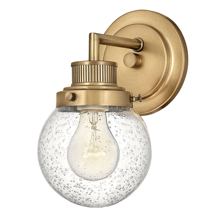 Bath Poppy - Single Light Vanity-Hinkley Lighting-HINKLEY-5930HB-Bathroom LightingBrass-1-France and Son