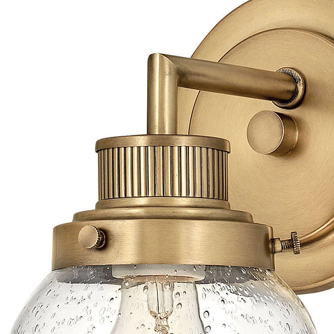 Bath Poppy - Single Light Vanity-Hinkley Lighting-HINKLEY-5930HB-Bathroom LightingBrass-2-France and Son