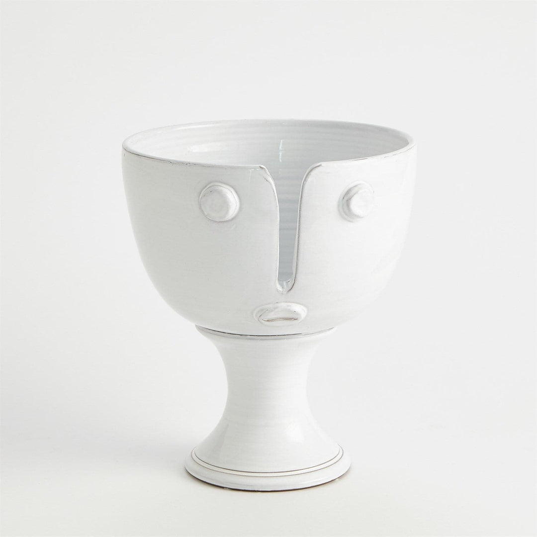 Long Nose Vases-Global Views-GVSA-3.31733-VasesMedium-White-9-France and Son