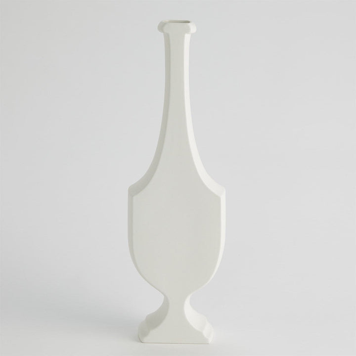 Classic Sliced Bottle-Global Views-GVSA-1.10820-VasesMatte White-Classic Sliced Bottle-7-France and Son