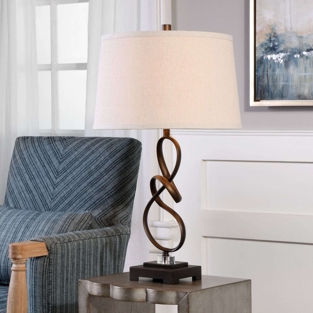 Tenley Oil Rubbed Bronze Lamp-Uttermost-UTTM-27530-1-Table Lamps-2-France and Son