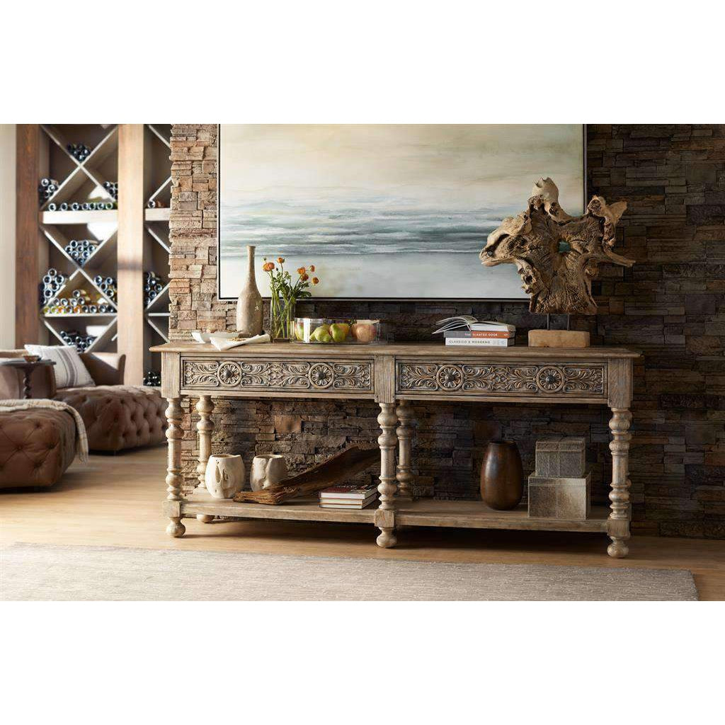 Bexar Leg Huntboard-Hooker-HOOKER-5960-85002-MWD-Console Tables-4-France and Son