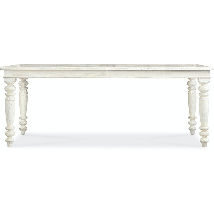 Traditions Rectangle Dining Table with Two 22-inch leaves-Hooker-HOOKER-5961-75200-02-Dining TablesWhite-8-France and Son
