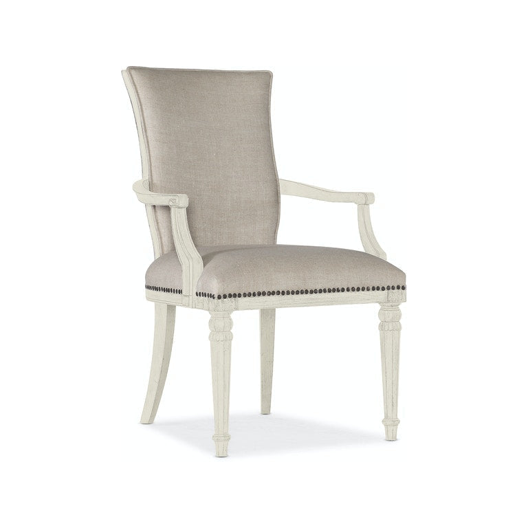 Traditions Upholstered Arm Chair-Hooker-HOOKER-5961-75500-02-Dining ChairsMagnolia-6-France and Son