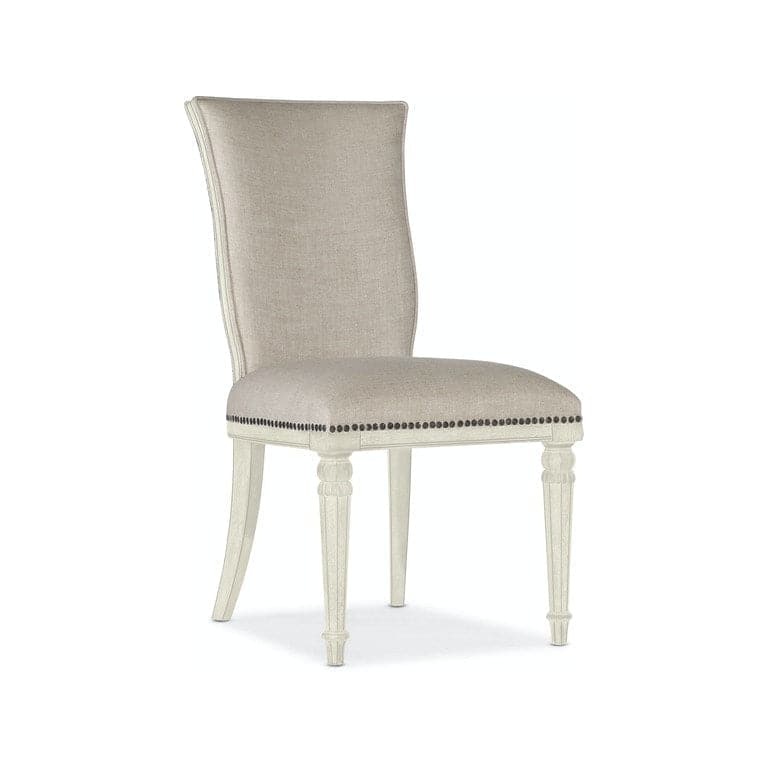 Traditions Upholstered Side Chair-Hooker-HOOKER-5961-75510-02-Dining ChairsWhite-5-France and Son