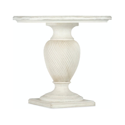 Traditions Round End Table-Hooker-HOOKER-5961-80116-02-Side TablesWhite-4-France and Son