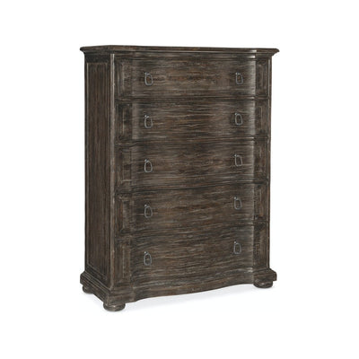 Traditions Six-Drawer Chest-Hooker-HOOKER-5961-90010-89-DressersBrown-5-France and Son