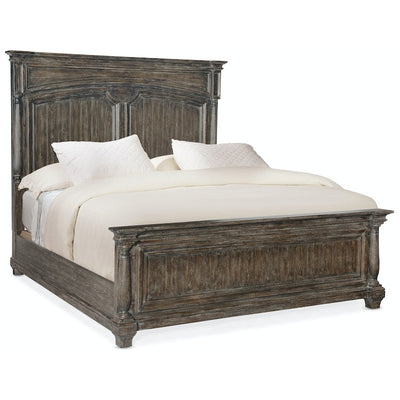 Traditions Cal King Panel Bed-Hooker-HOOKER-5961-90260-89-BedsBrown-1-France and Son