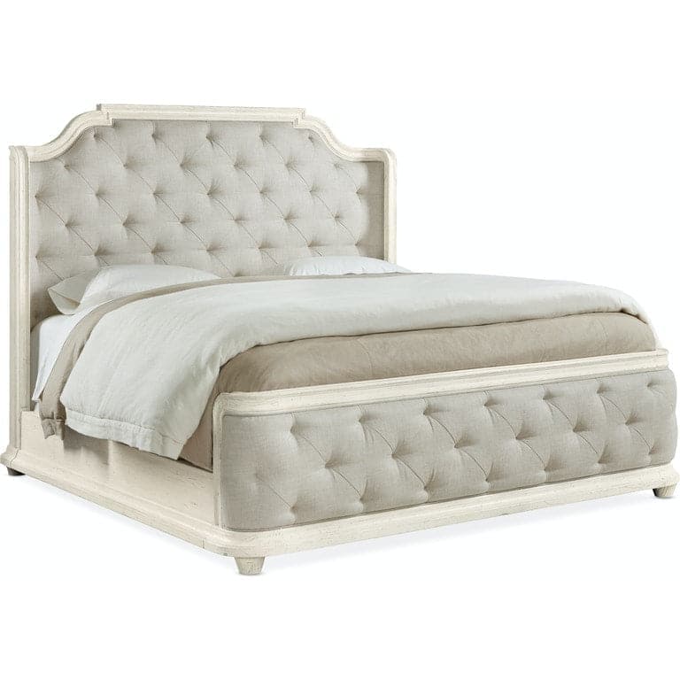 Traditions King Upholstered Panel Bed-Hooker-HOOKER-5961-90860-02-BedsCalifornia King-1-France and Son