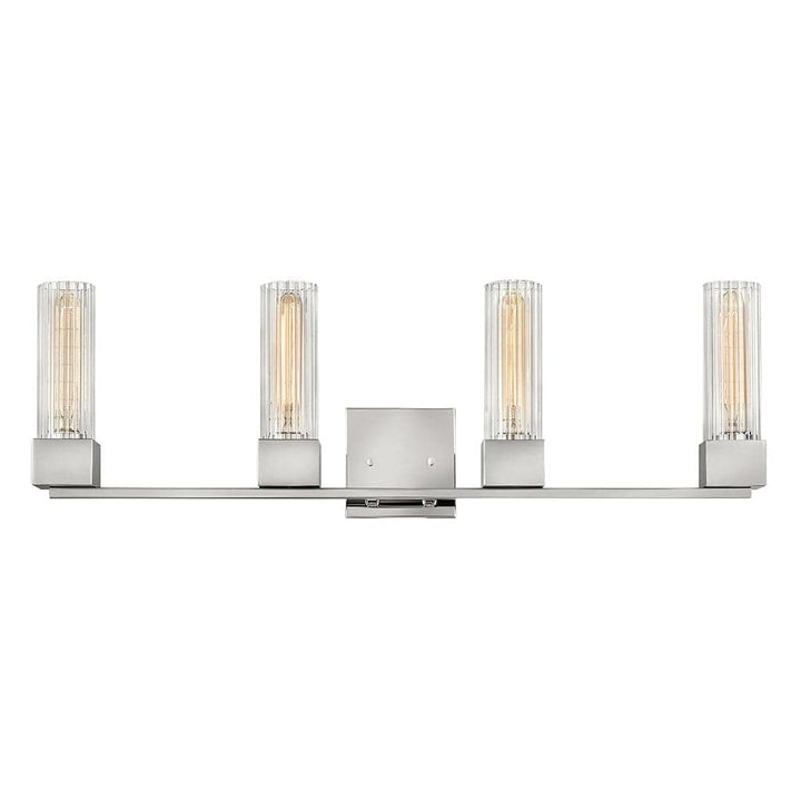 Bath Xander - Four Light Vanity-Hinkley Lighting-HINKLEY-5974PN-Bathroom VanityPolished Nickel-2-France and Son