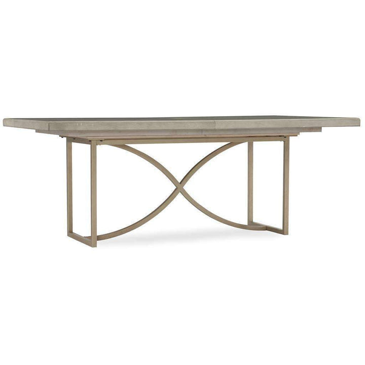 Elixir 80in Rectangular Dining Table w/1-20in Leaf-Hooker-HOOKER-5990-75200-LTWD-Dining Tables-1-France and Son