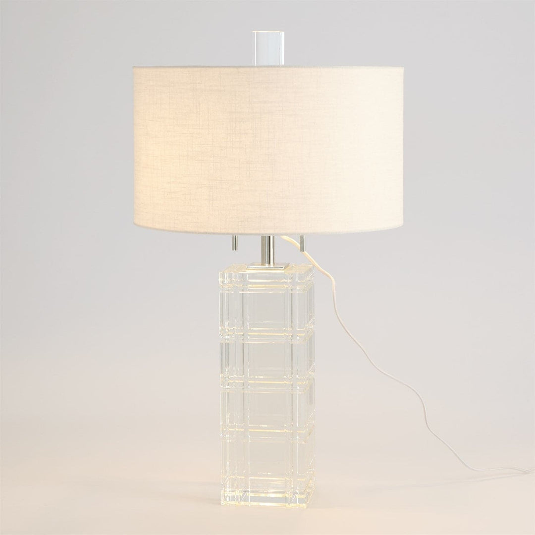 Crystal Plaid Lamp-Global Views-GVSA-8.82981-Table Lamps-3-France and Son