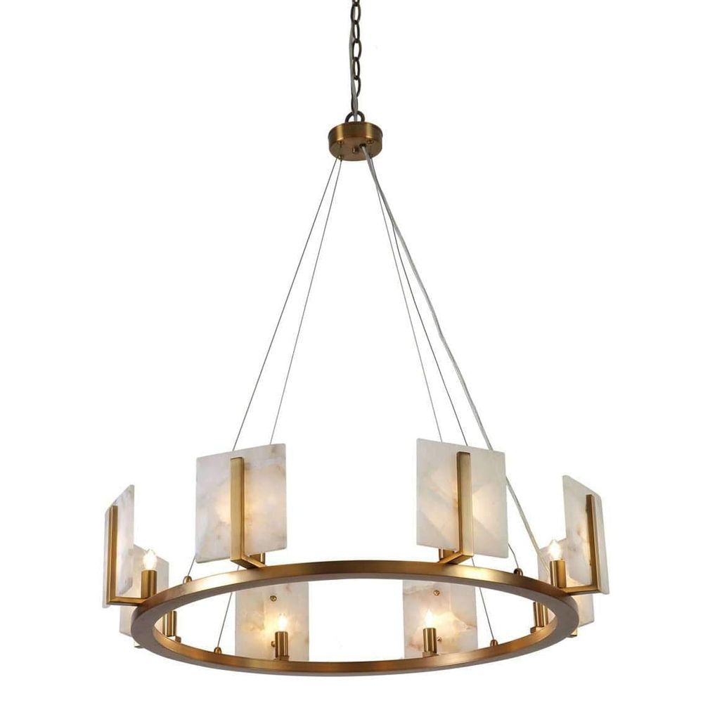 Halo Chandelier - Large-Jamie Young-JAMIEYO-5HALO-LGWH-Chandeliers-1-France and Son