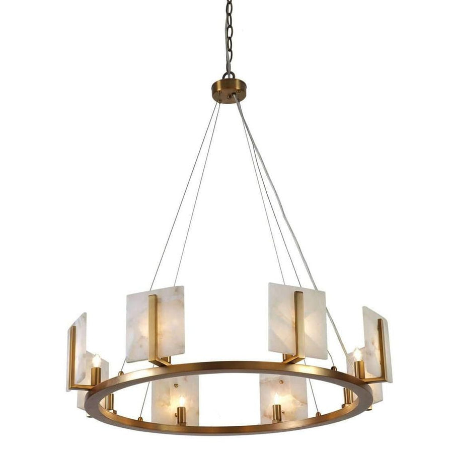 Halo Chandelier - Large-Jamie Young-JAMIEYO-5HALO-LGWH-Chandeliers-1-France and Son