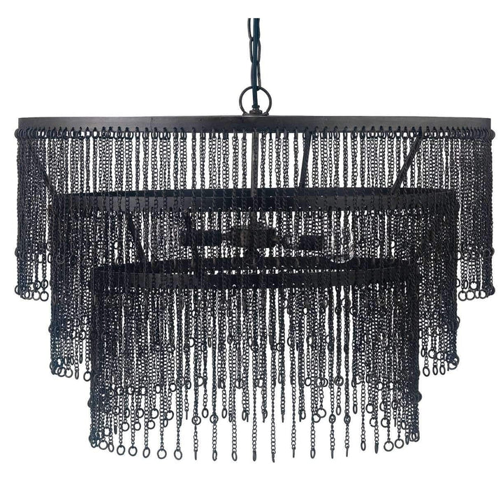 Link Chandelier in Iron