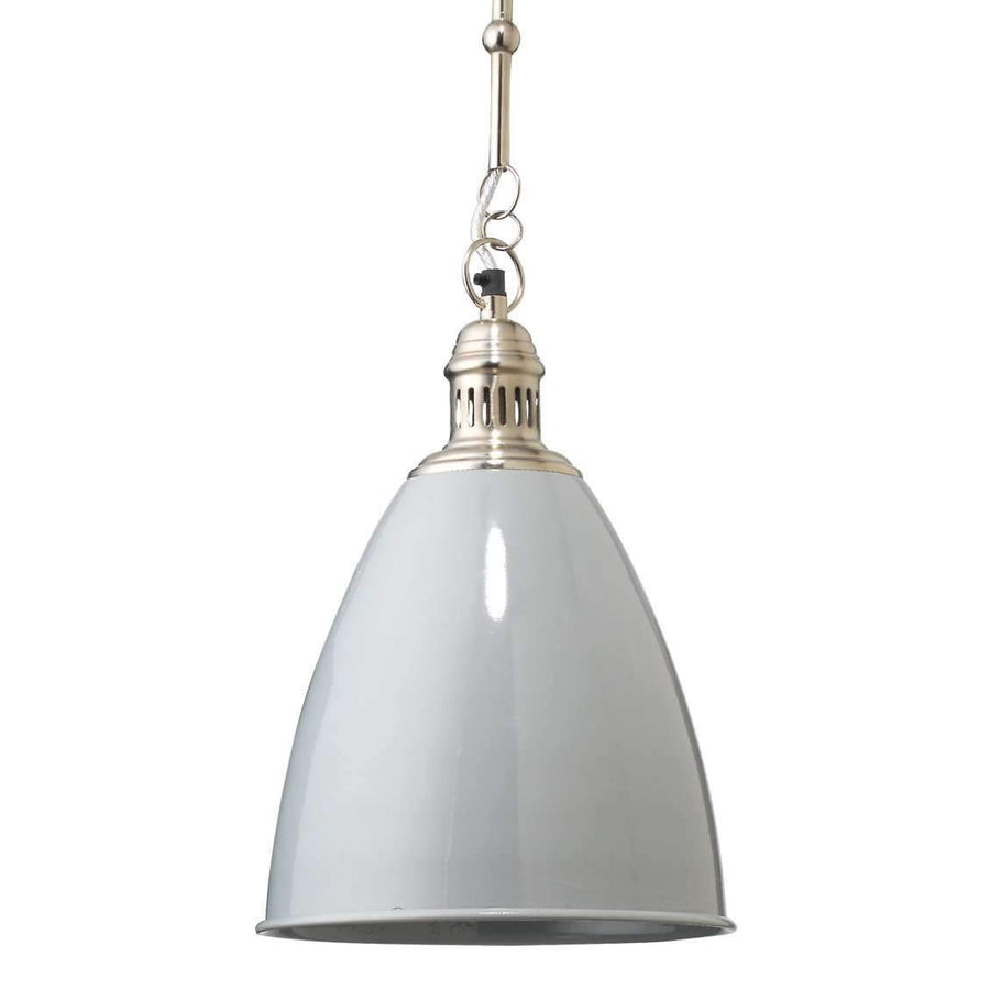 Tavern Pendant in Grey Metal-Jamie Young-JAMIEYO-5TAVE-PDGR-Pendants-1-France and Son